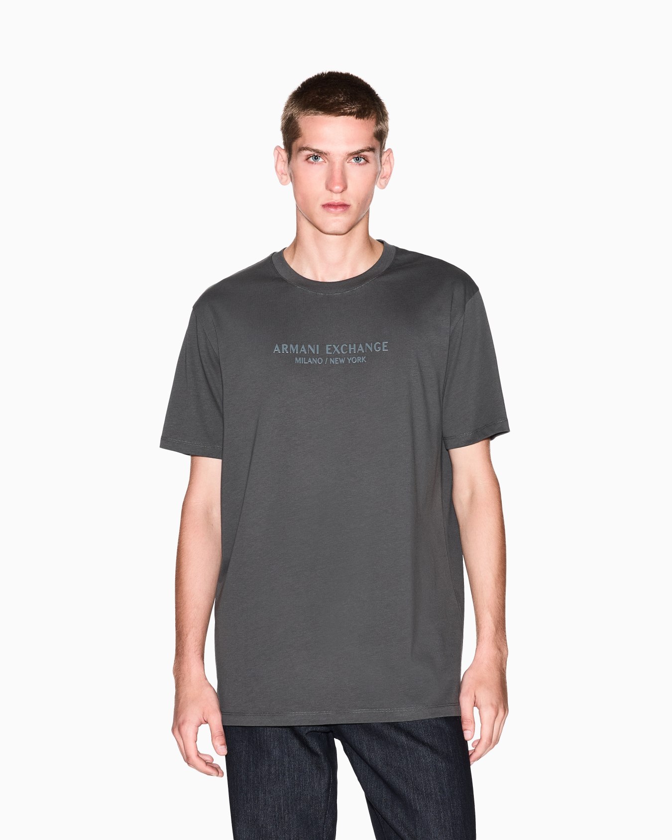 Regular fit T-shirt with logo Slide 3