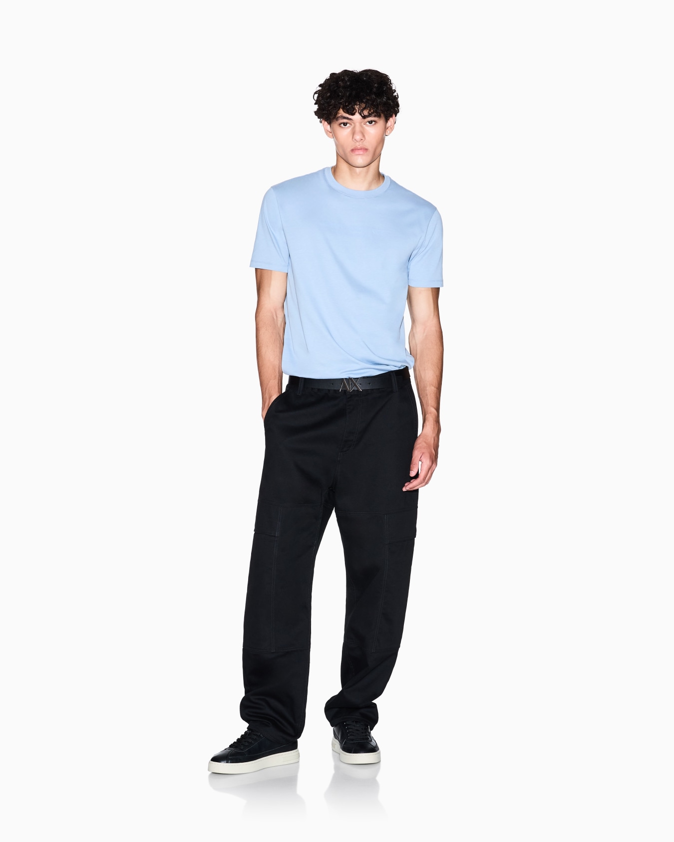 Regular fit T-shirt with logo Slide 1