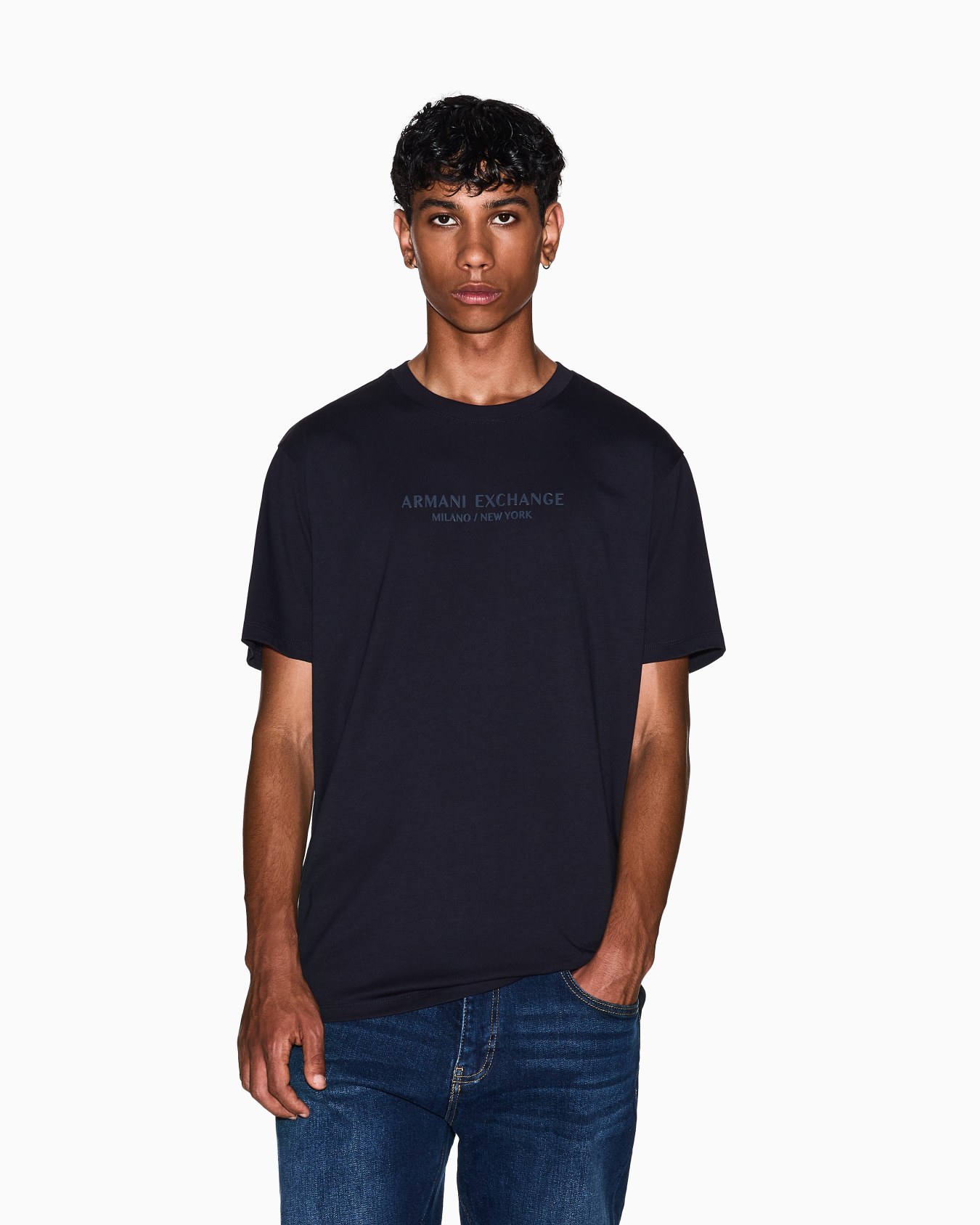 Regular fit T-shirt with logo Slide 3