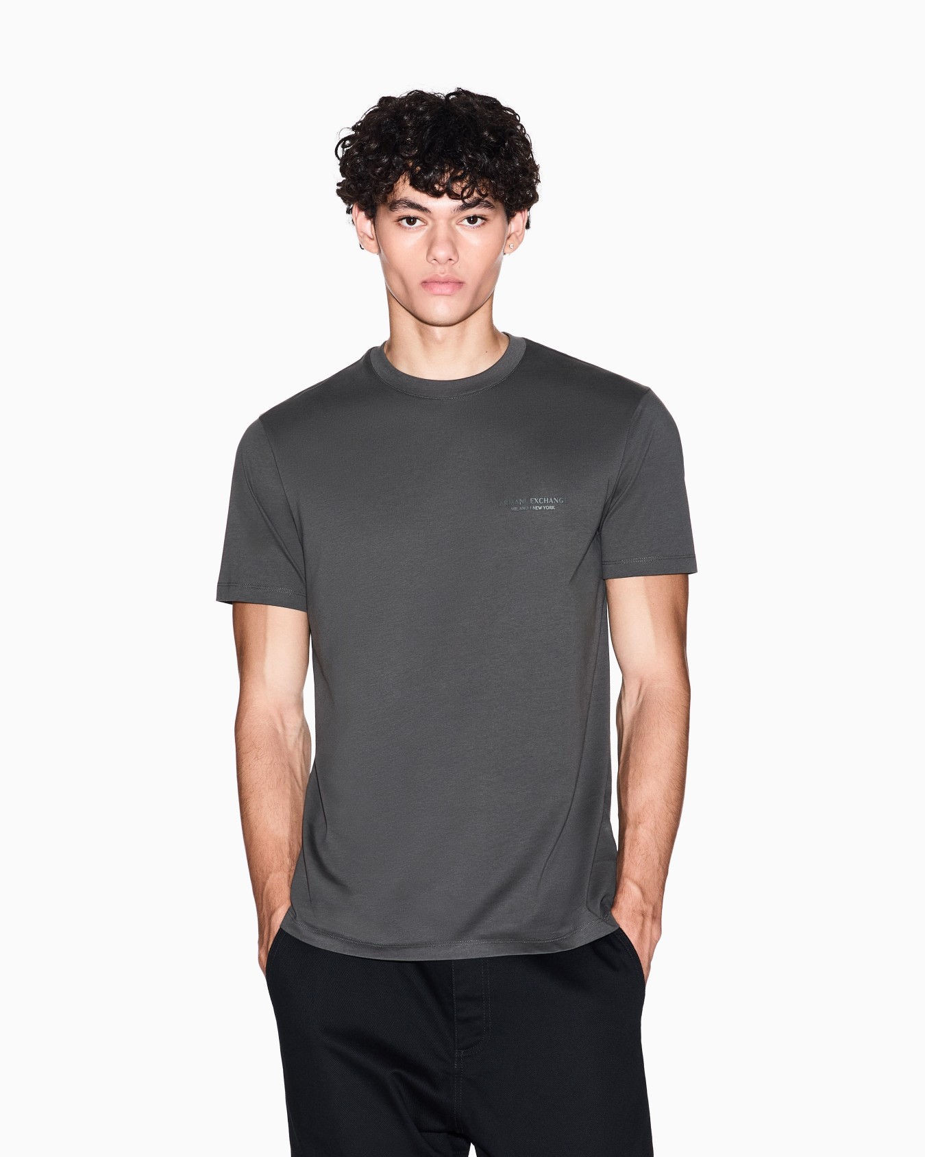Regular fit T-shirt with logo Slide 3