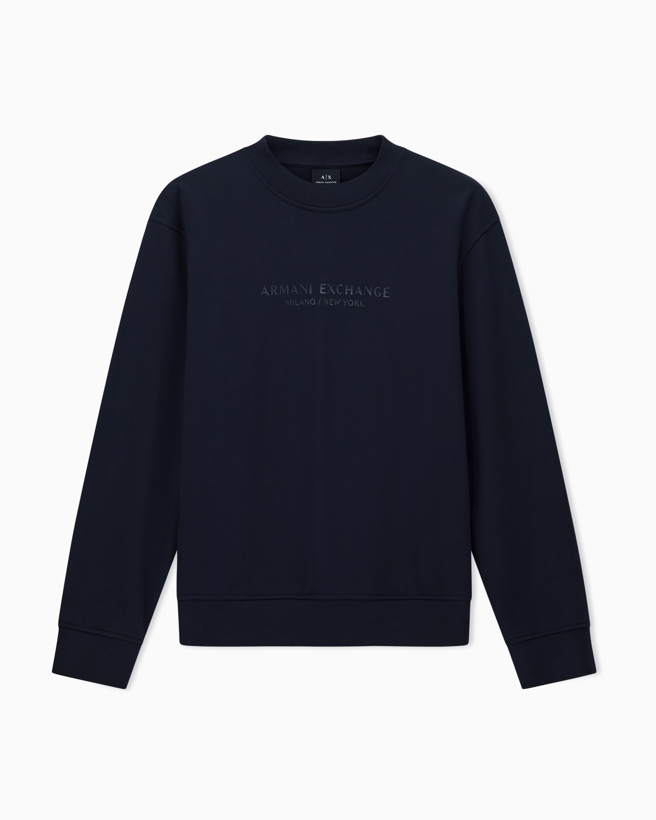 Sweatshirt mit Rundhalsausschnitt und farblich abgestimmtem Logo Folie 0
