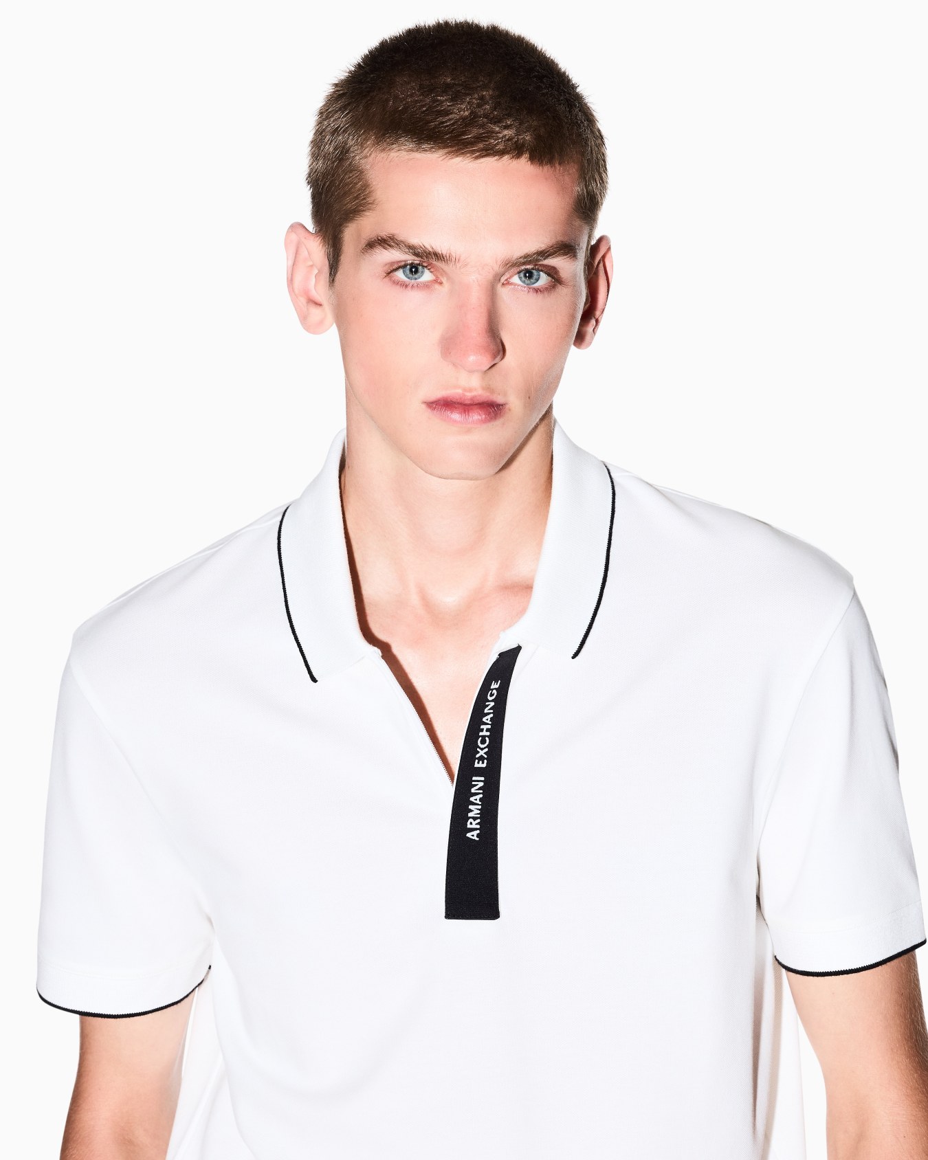 Regular fit polo with logo Slide 4