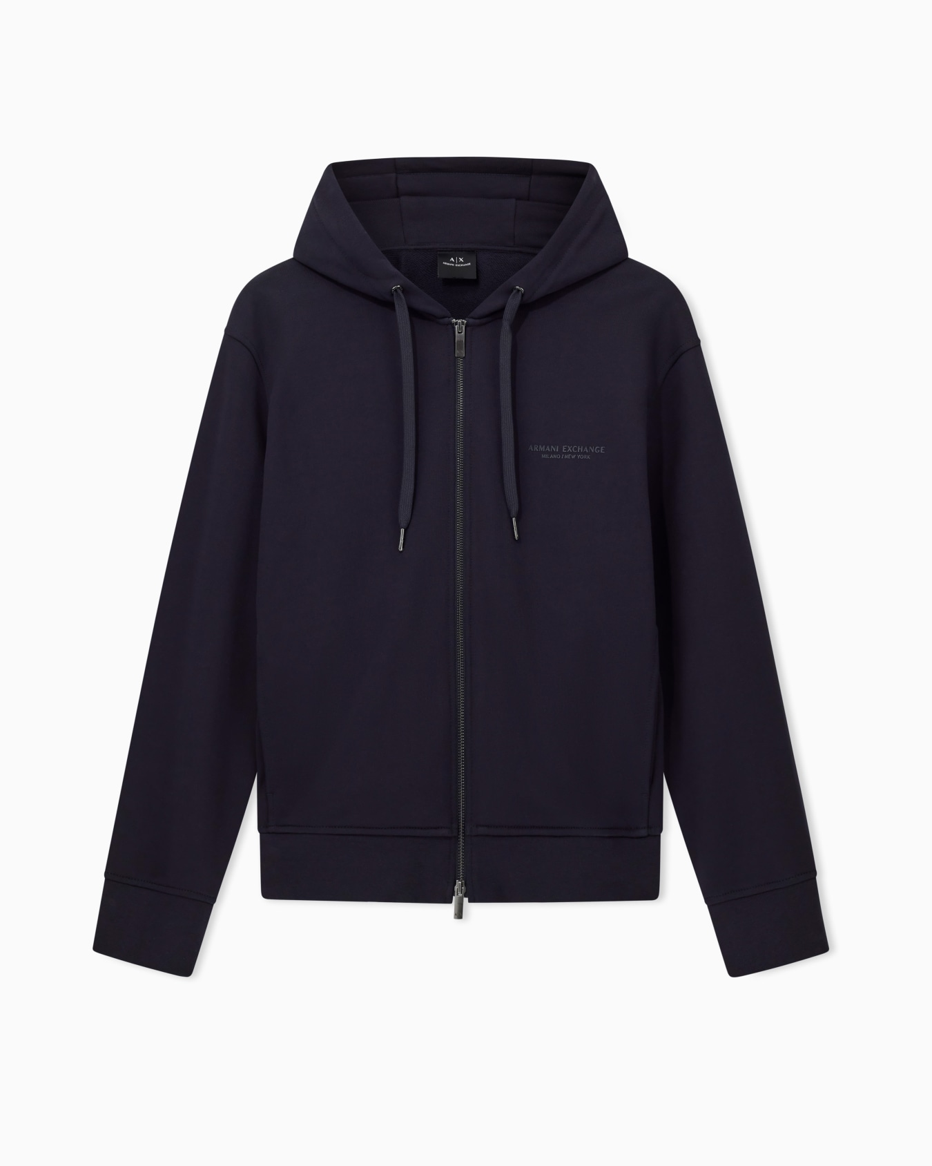 Basic zip-up hoodie Slide 0