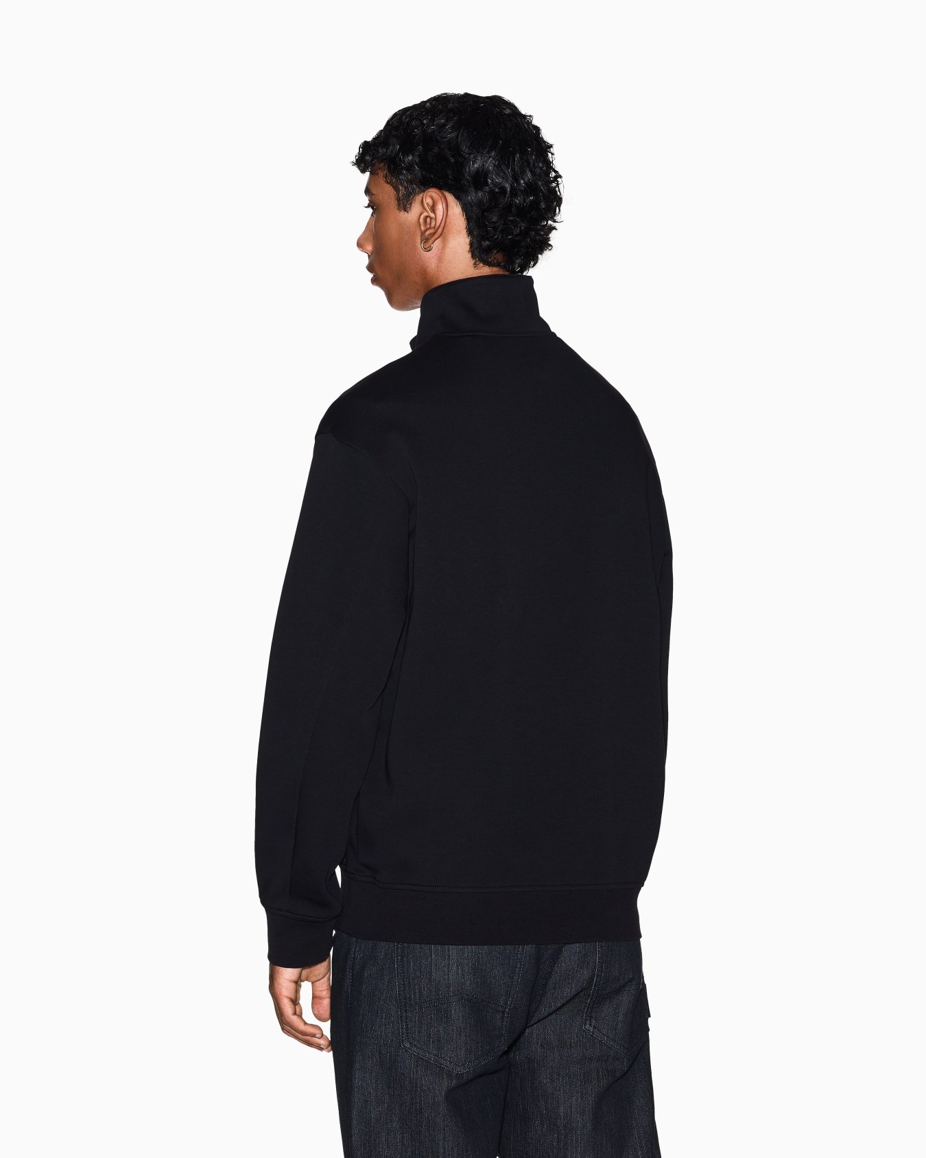 Sudadera con cuello alto y botones Diapositiva 2