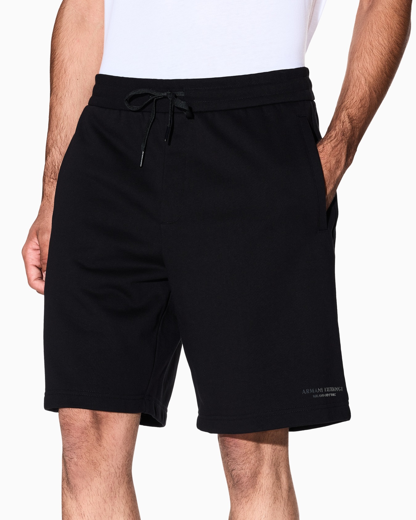 AXロゴ スウェットハーフパンツ スライドする 4