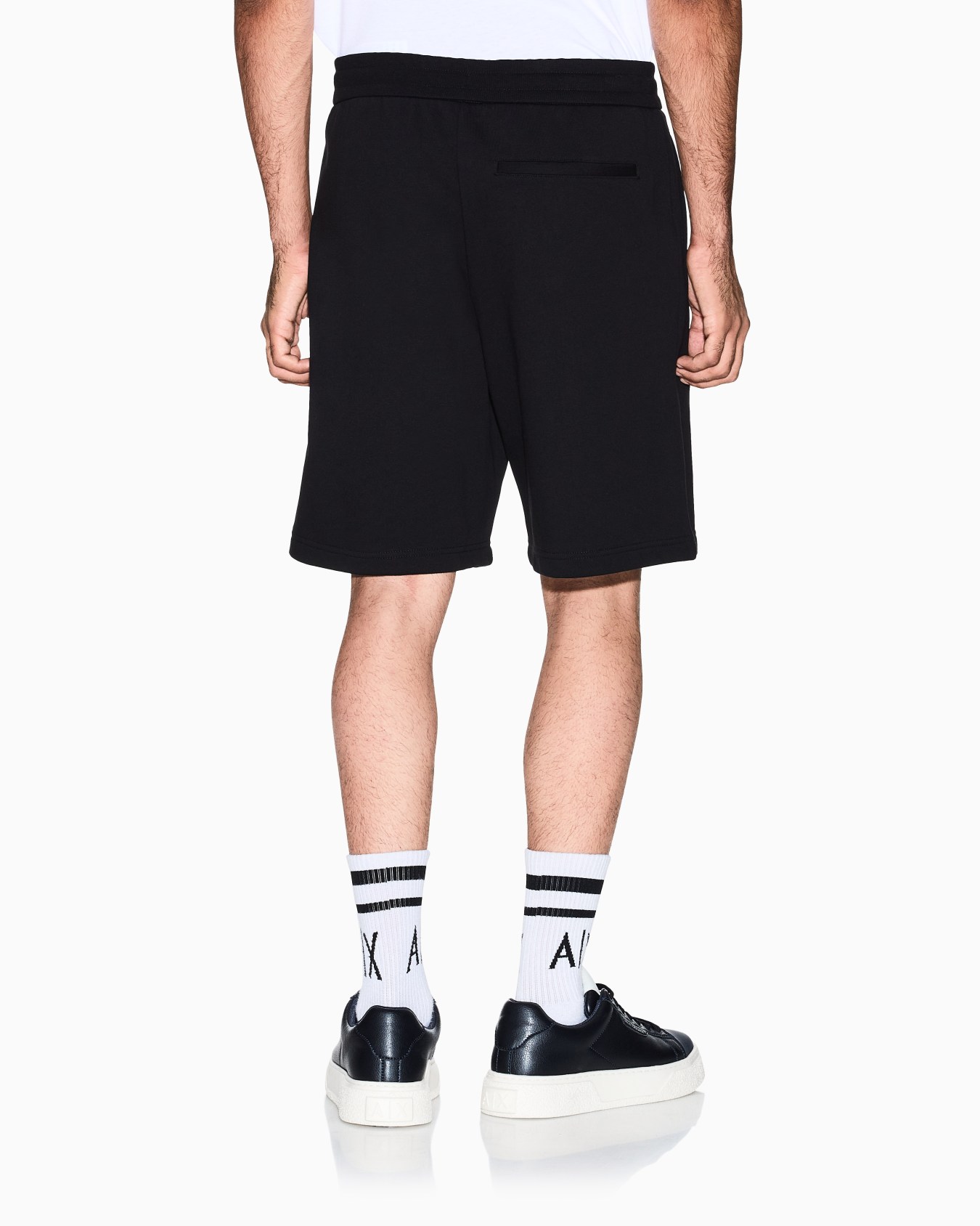 AXロゴ スウェットハーフパンツ スライドする 2