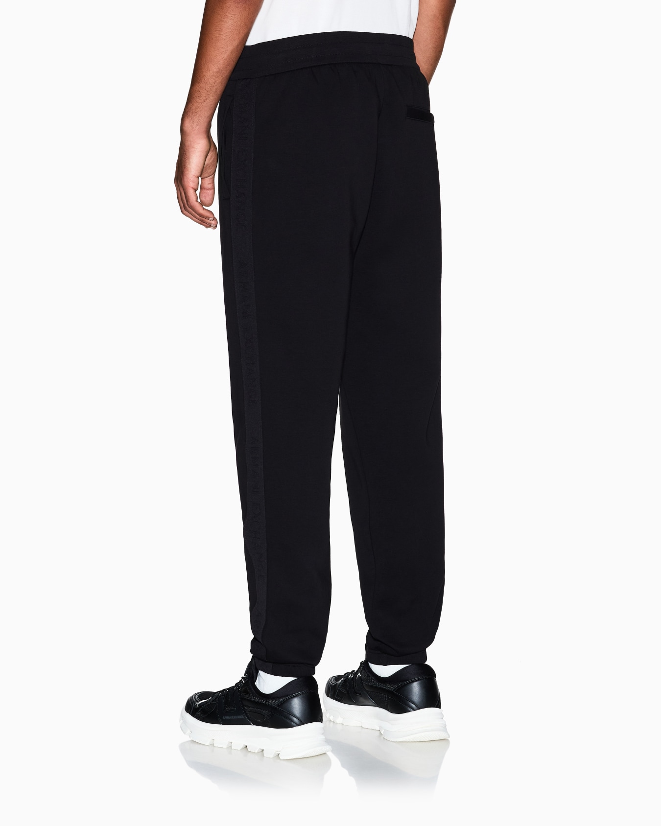 Pantalon de jogging à rayures avec logo Diapositive 2