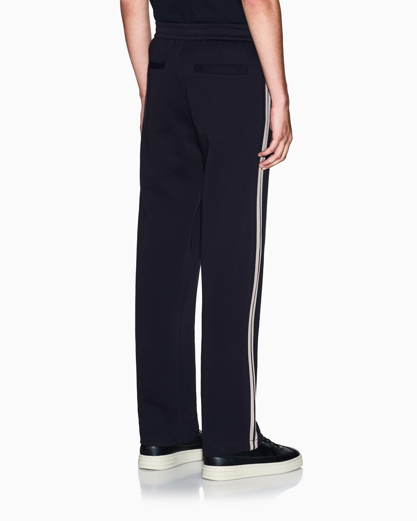 Trousers with contrasting stripes Slide 2