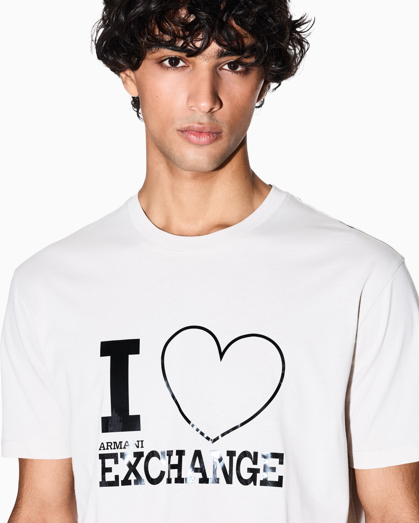 Regular T-shirt I love A|X Diapositiva 4