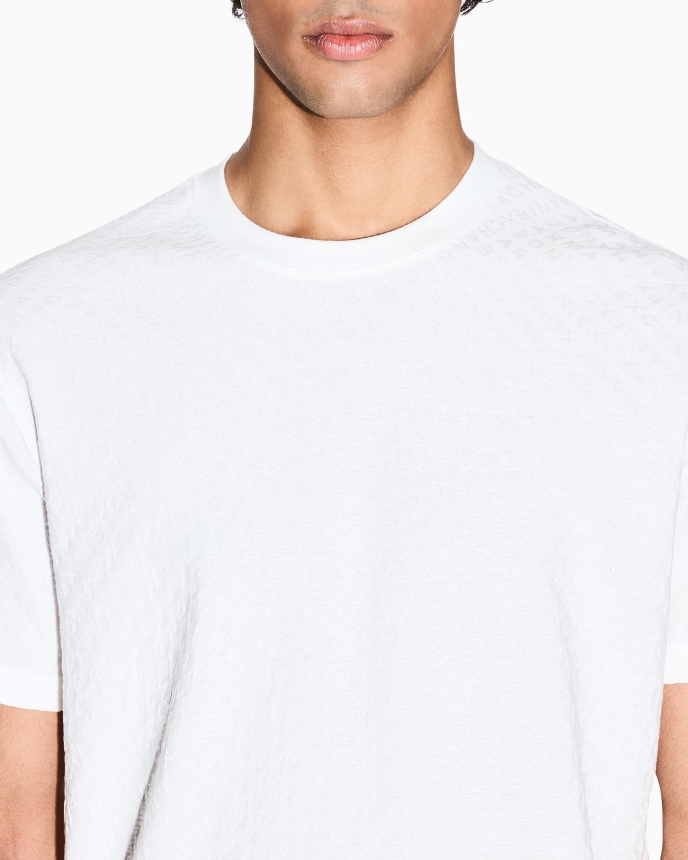 オールオーバージャカードロゴ 半袖クルーネックTシャツ スライドする 4