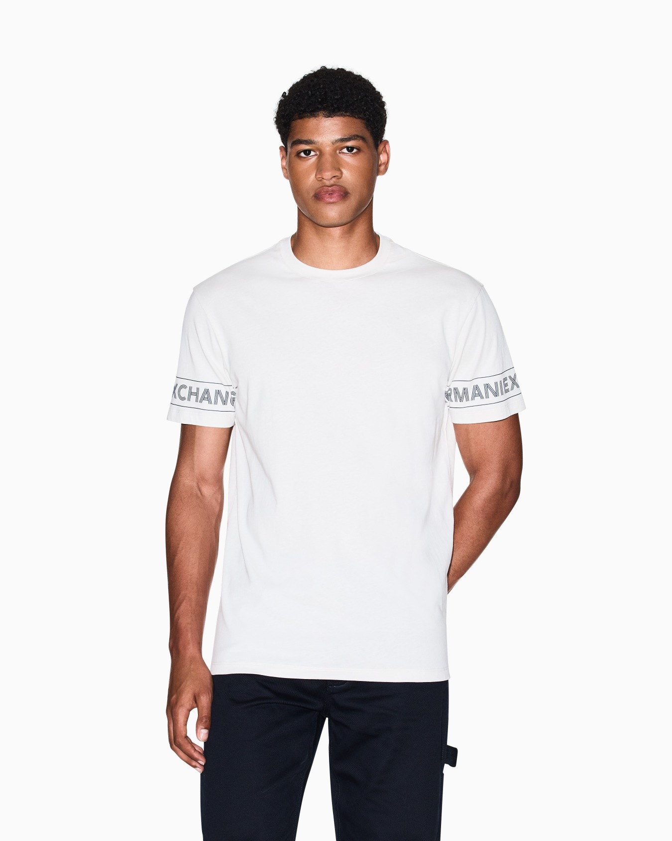 AXロゴ 半袖クルーネックTシャツ スライドする 3