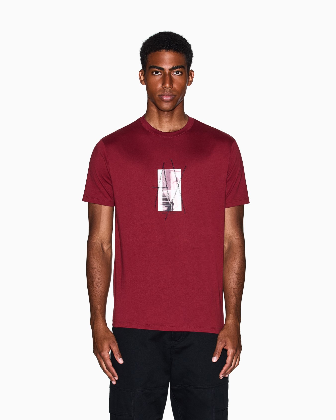Regular fit graphic print T-shirt Slide 3