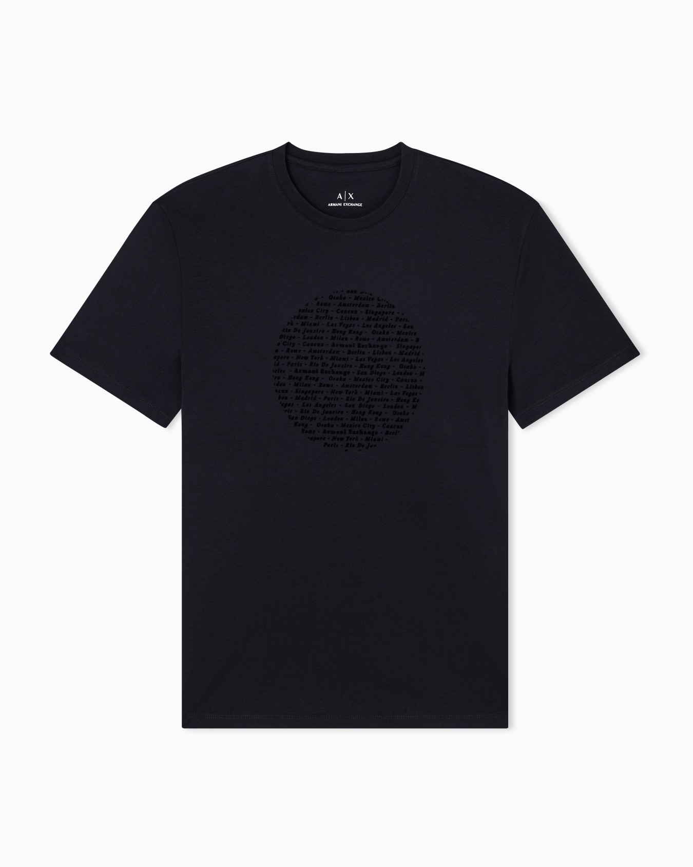 T-shirt slim à imprimé cercle Diapositive 0