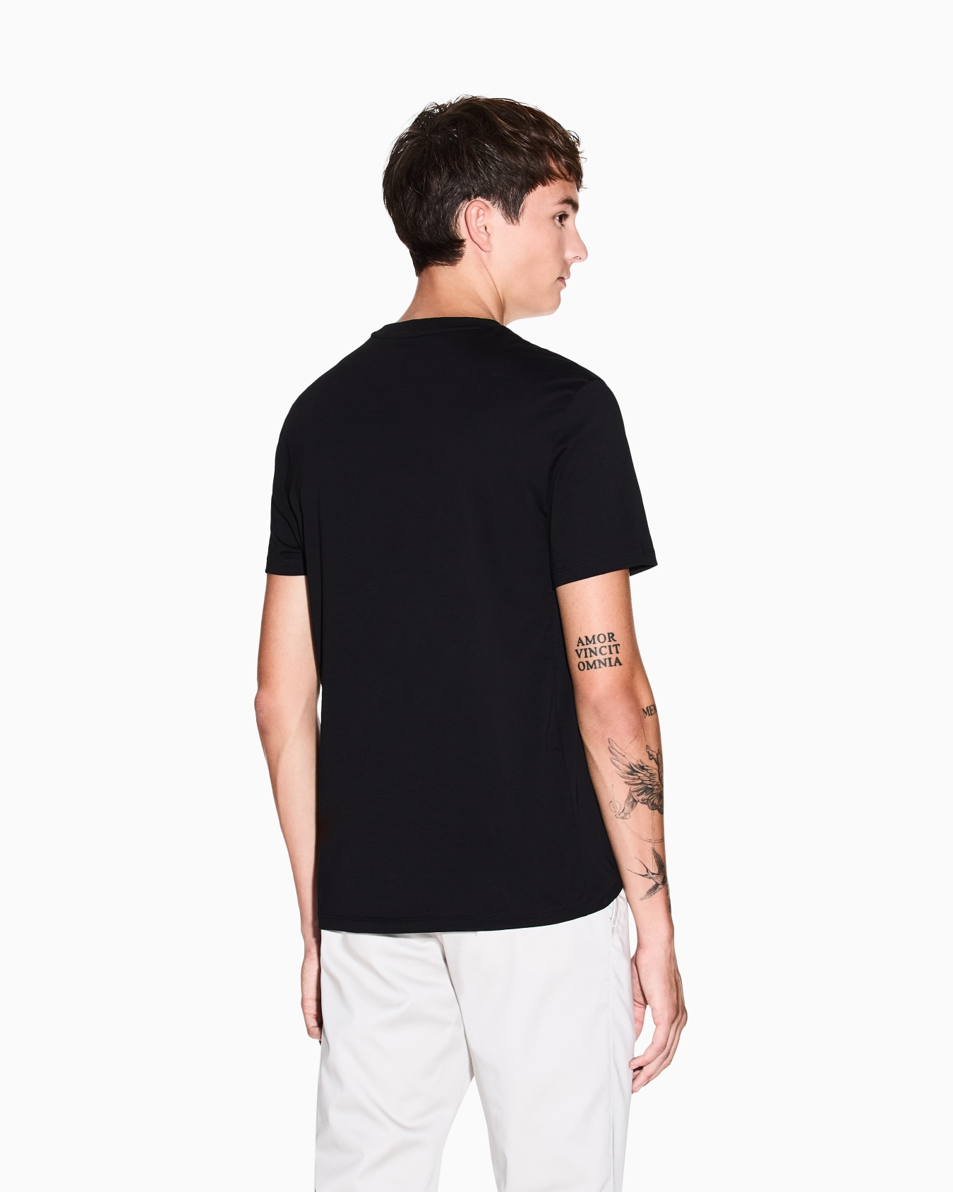 T-shirt slim à imprimé cercle Diapositive 2