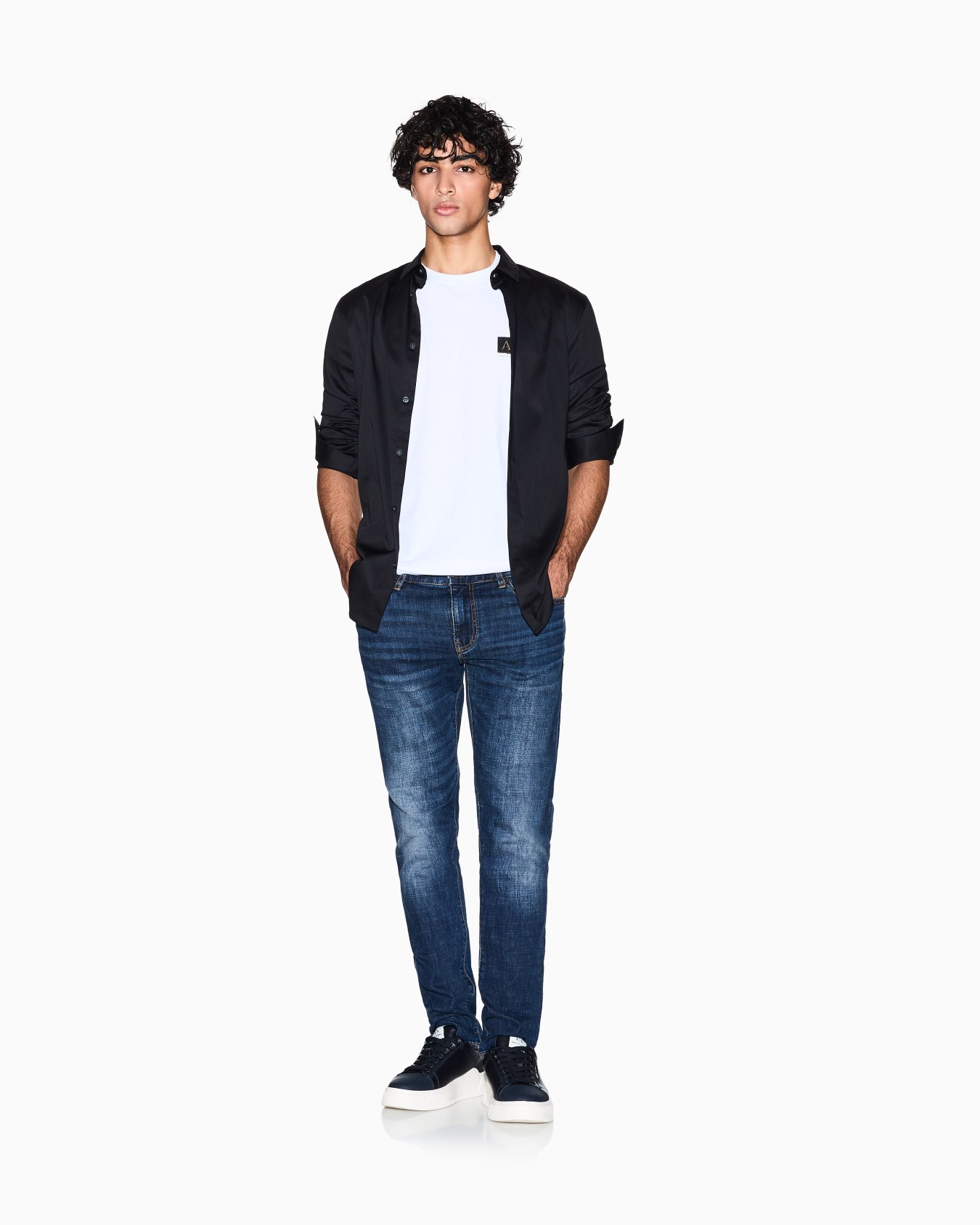 Stretch denim skinny jeans Slide 1