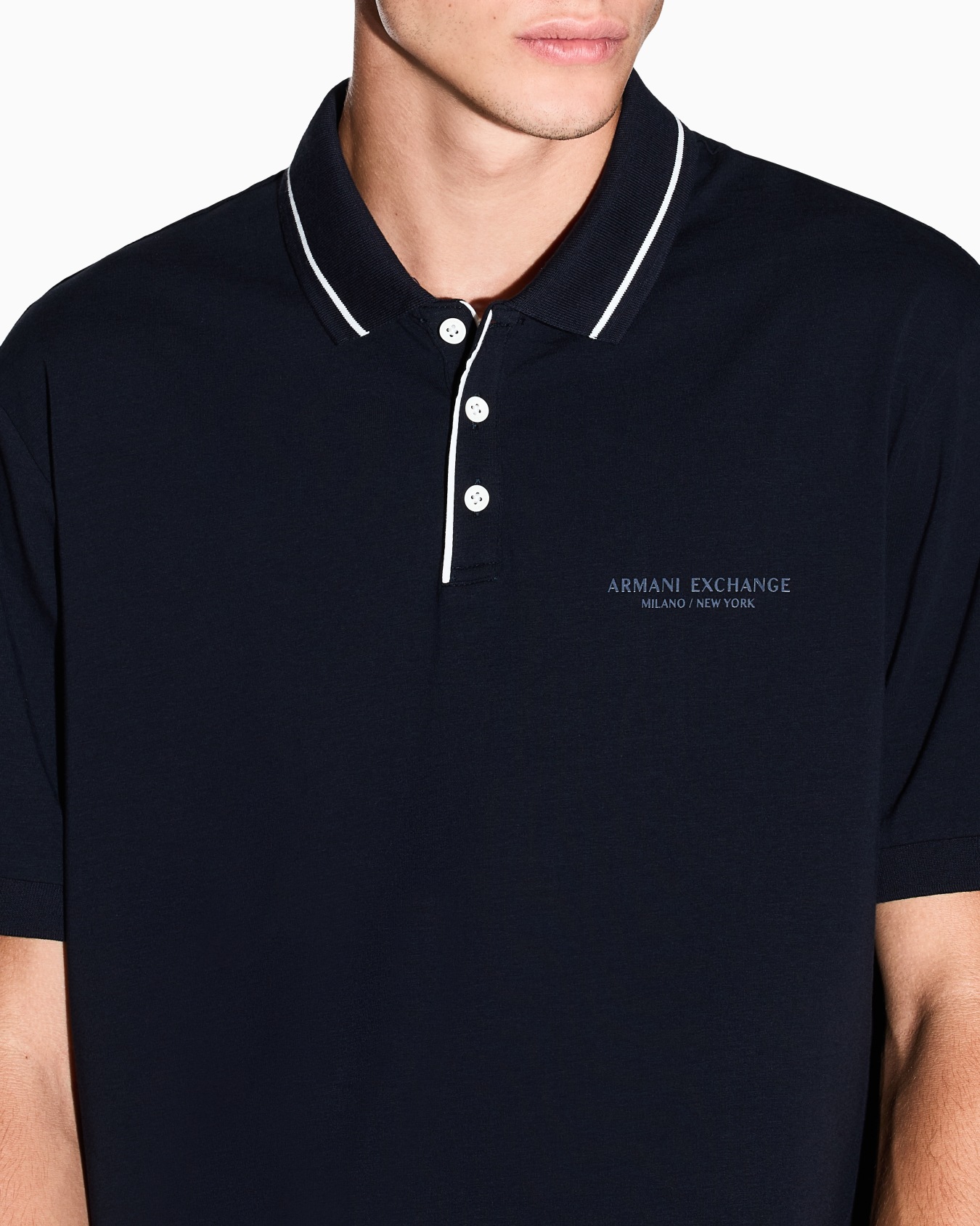 Poloshirt im Regular Fit aus Stretch-Jersey Folie 4