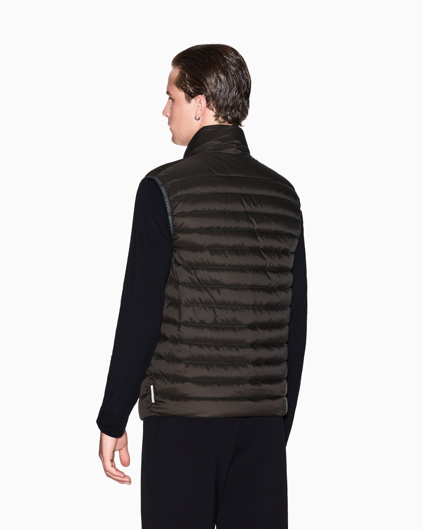 Full zip sleeveless down jacket Slide 2