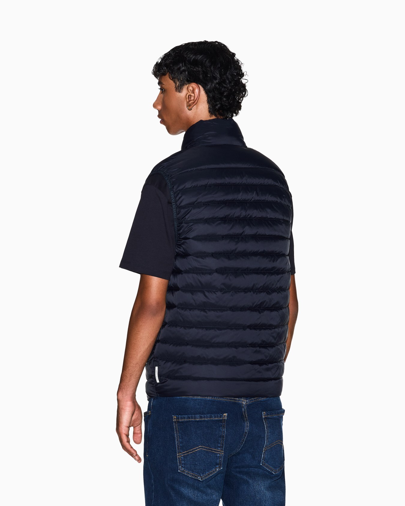 Piumino smanicato fullzip Slide 2