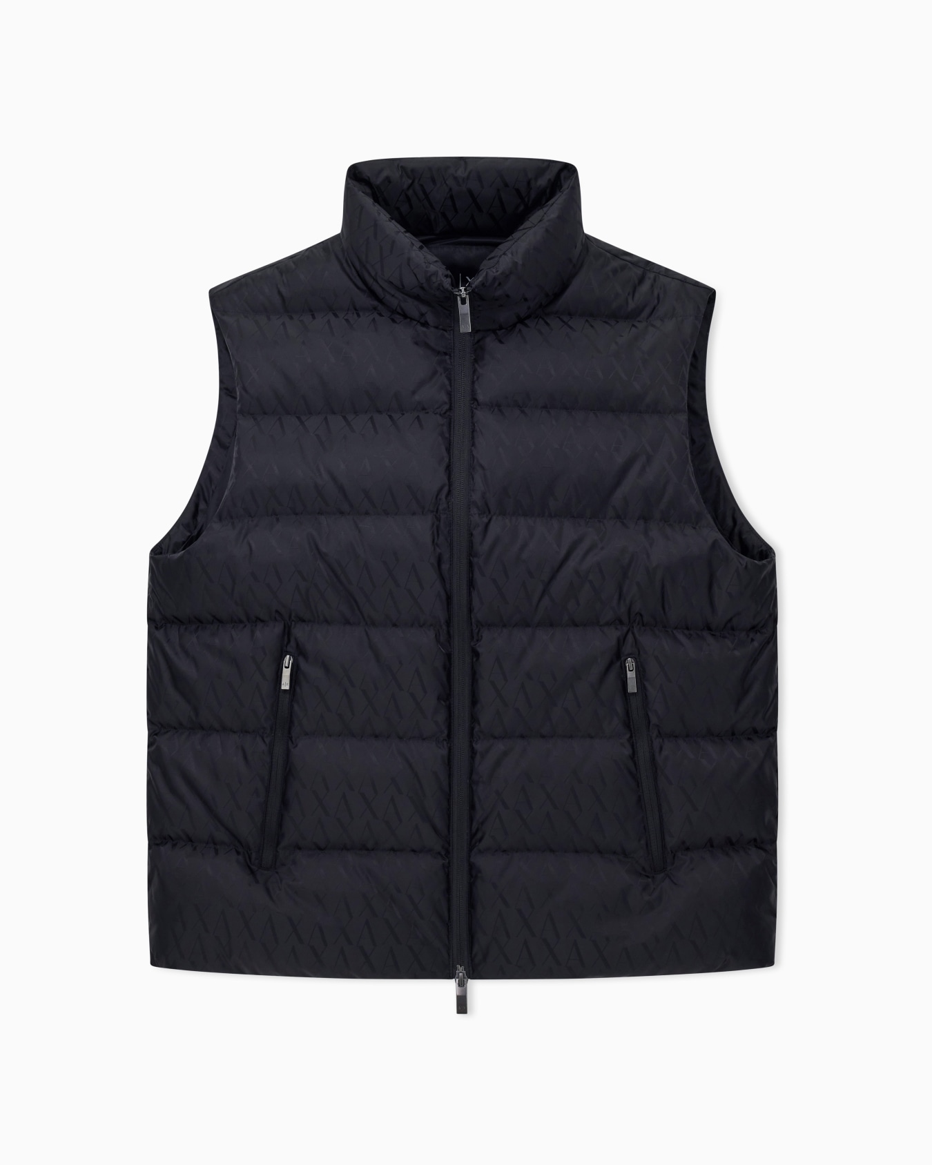 Fabric sleeveless with allover logo Slide 0