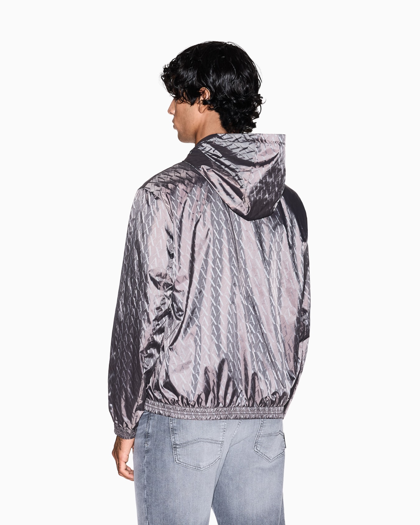 Jacket with allover logo Slide 2