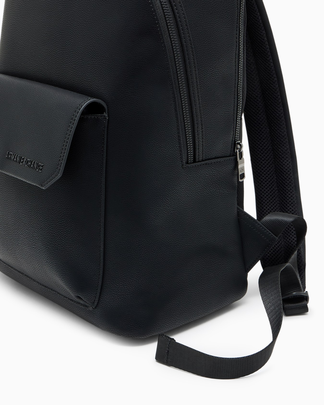 Shiny effect backpack with pocket Slide 4