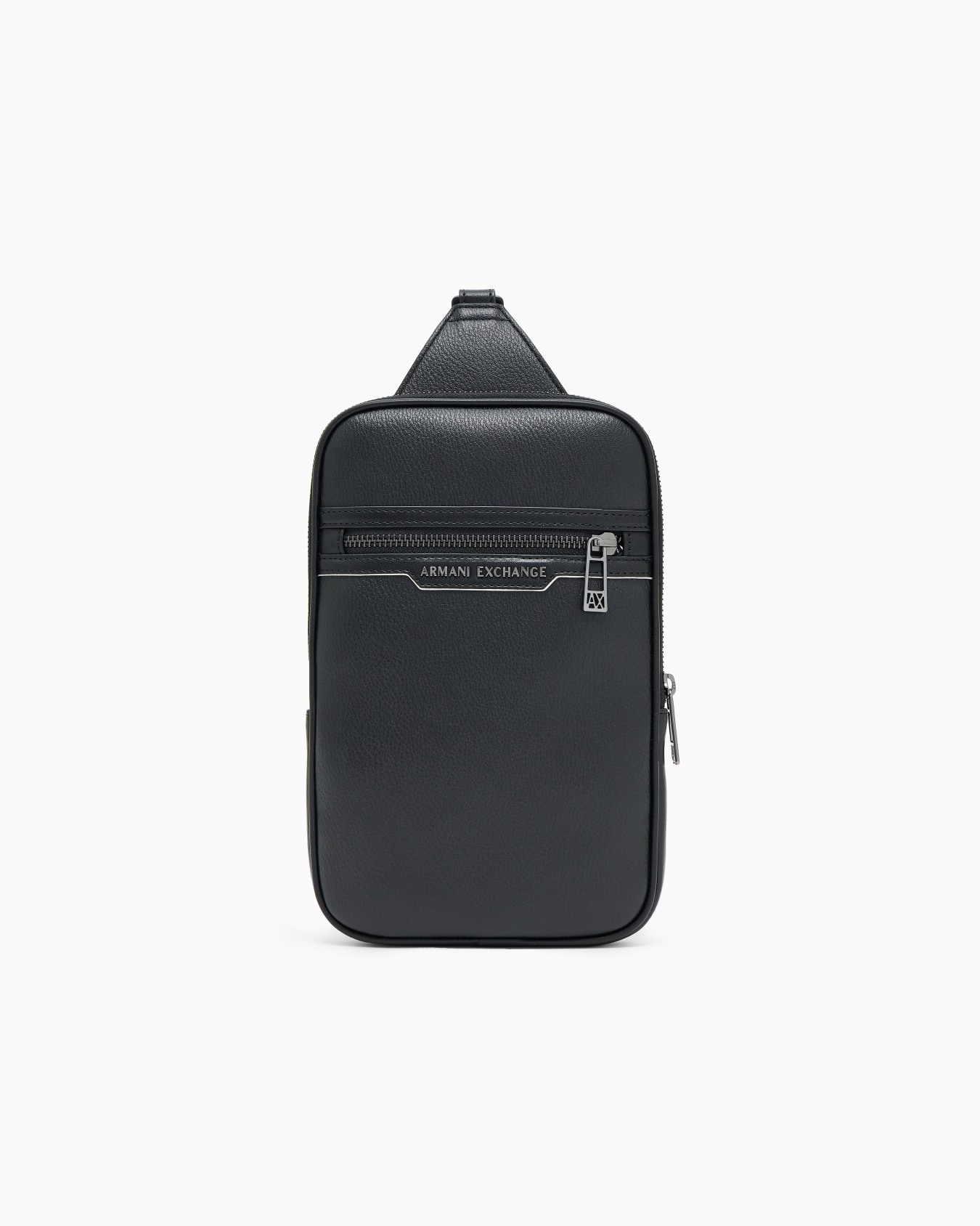 One-shoulder bag with shiny effect Slide 0