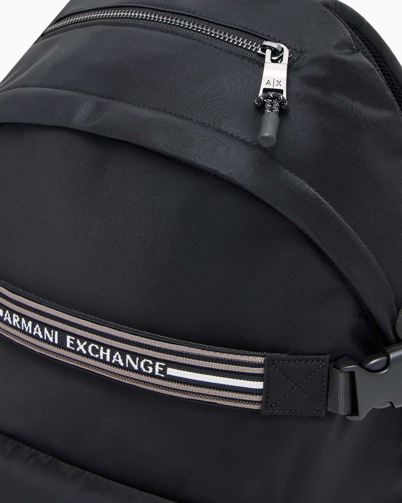 Backpack with logo stripe Slide 4