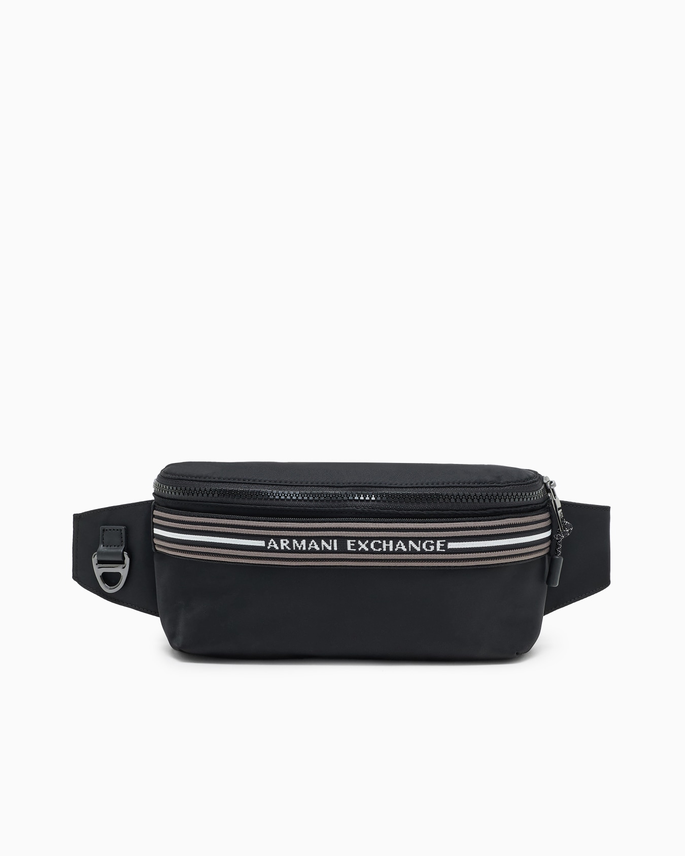 Marsupio con strip con logo Slide 0
