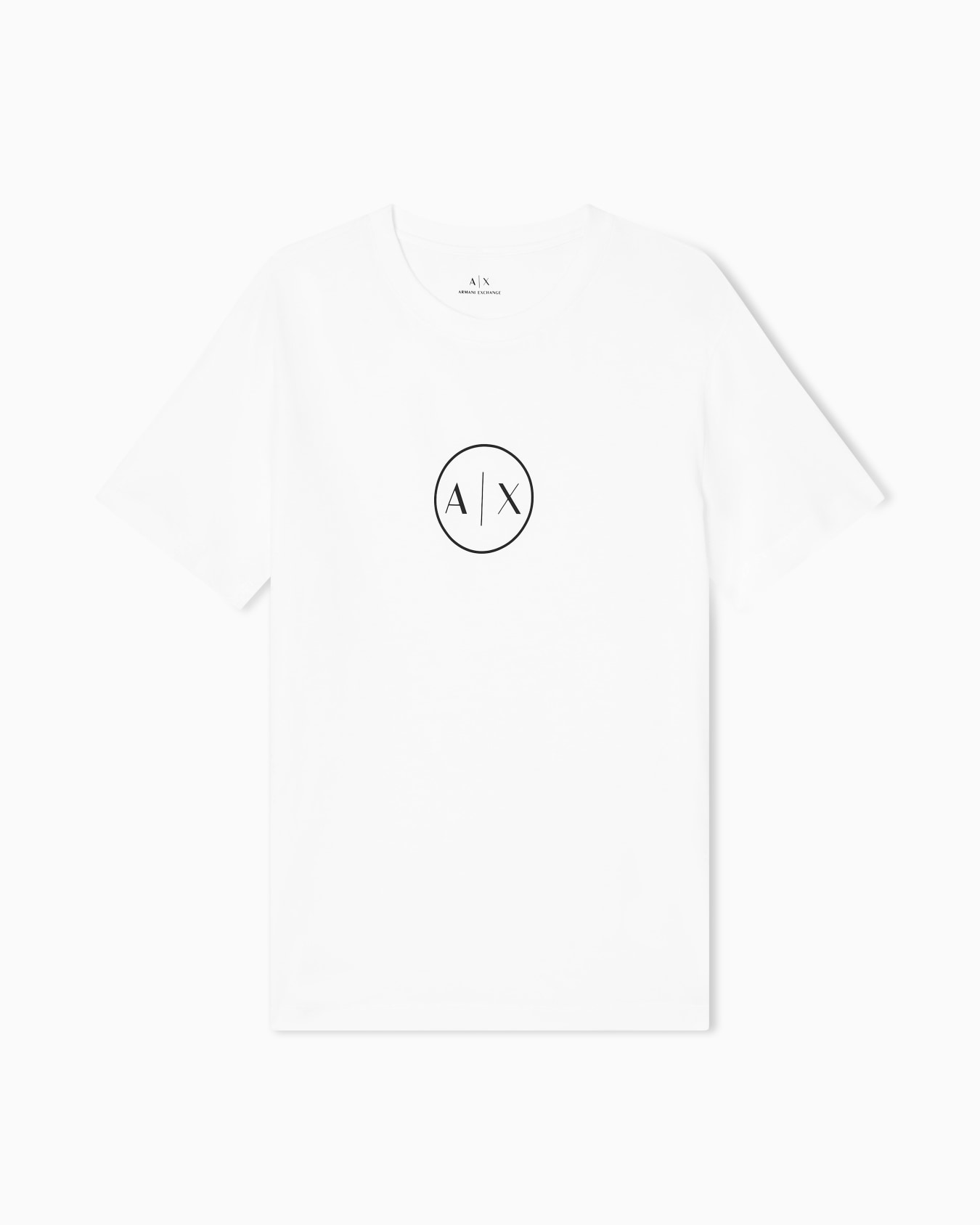 Regular fit T-shirt with round logo Slide 0