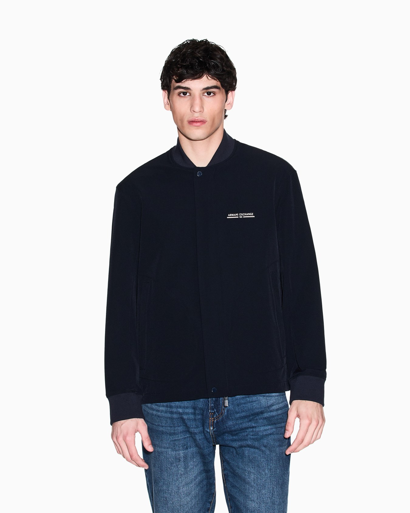 College jacket with logo Slide 3