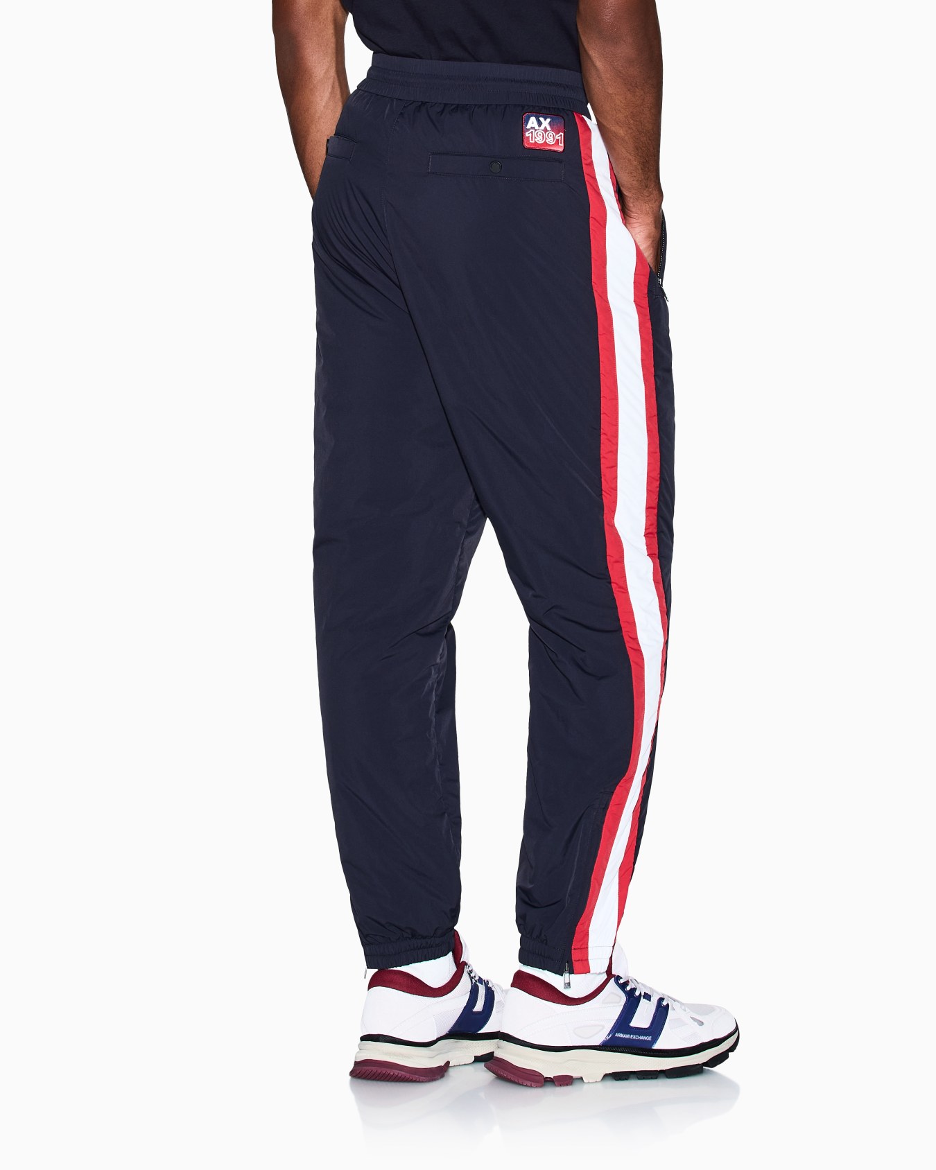 Trousers with side stripes Slide 2