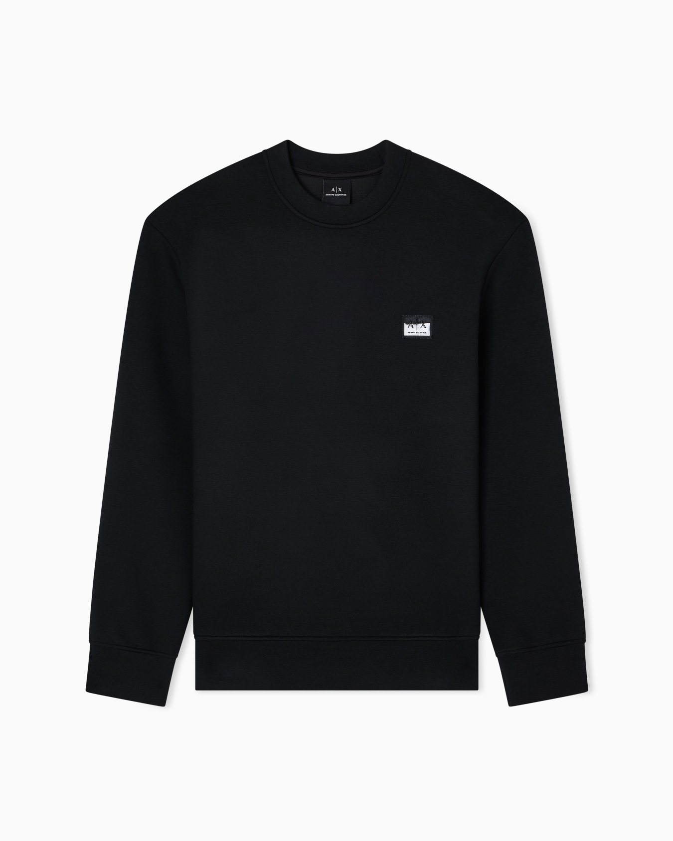 Crewneck sweatshirt with patch Slide 0