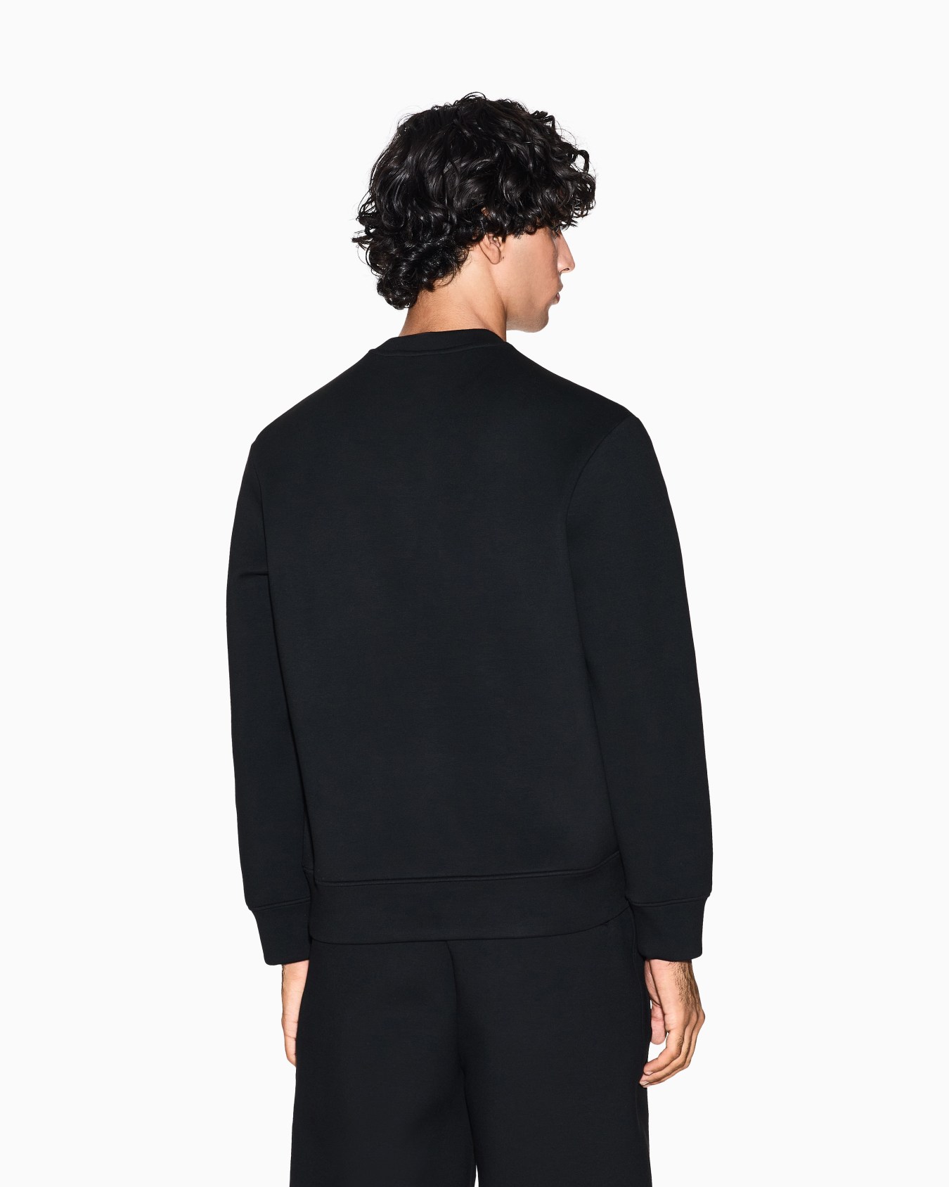 Crewneck sweatshirt with patch Slide 2