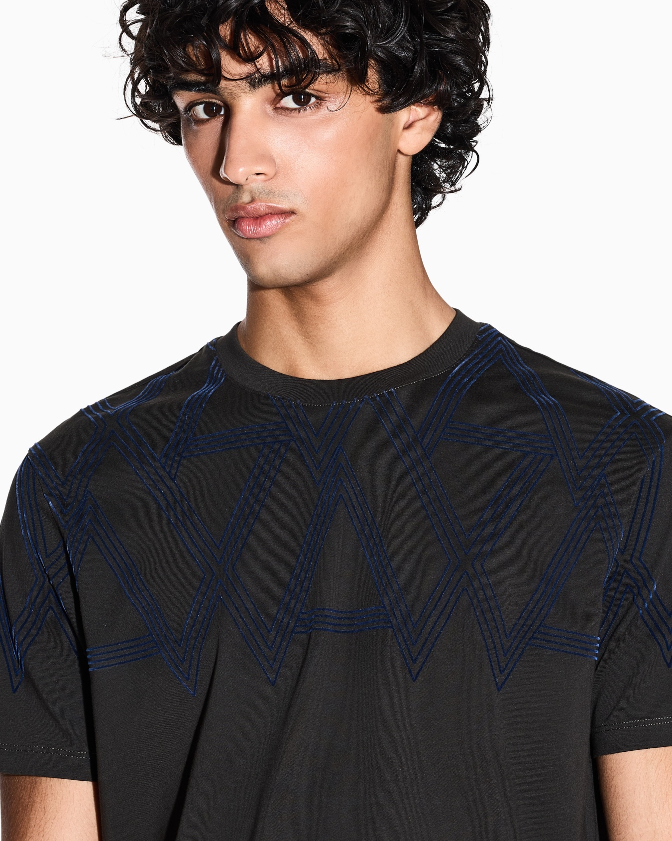 T-shirt coupe régulière avec imprimé maxi Diapositive 4