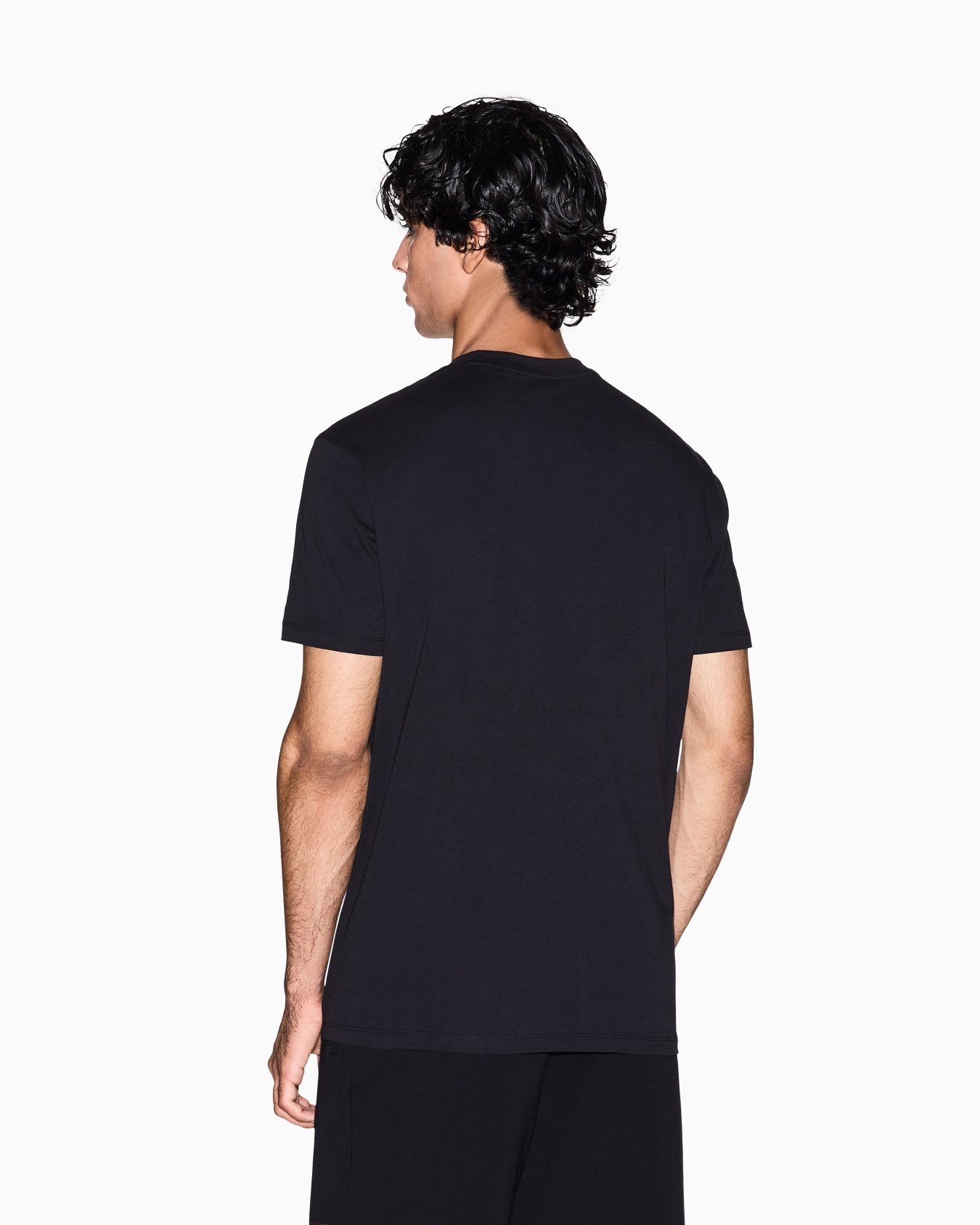 ゴールドロゴ 半袖クルーネックTシャツ スライドする 2
