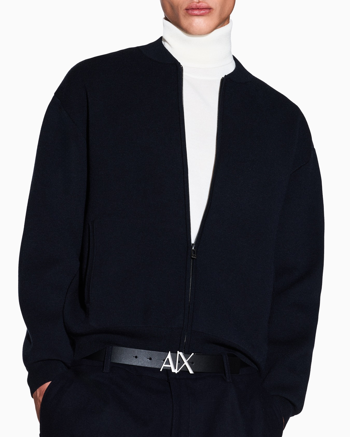 Cloth bomber jacket Slide 4