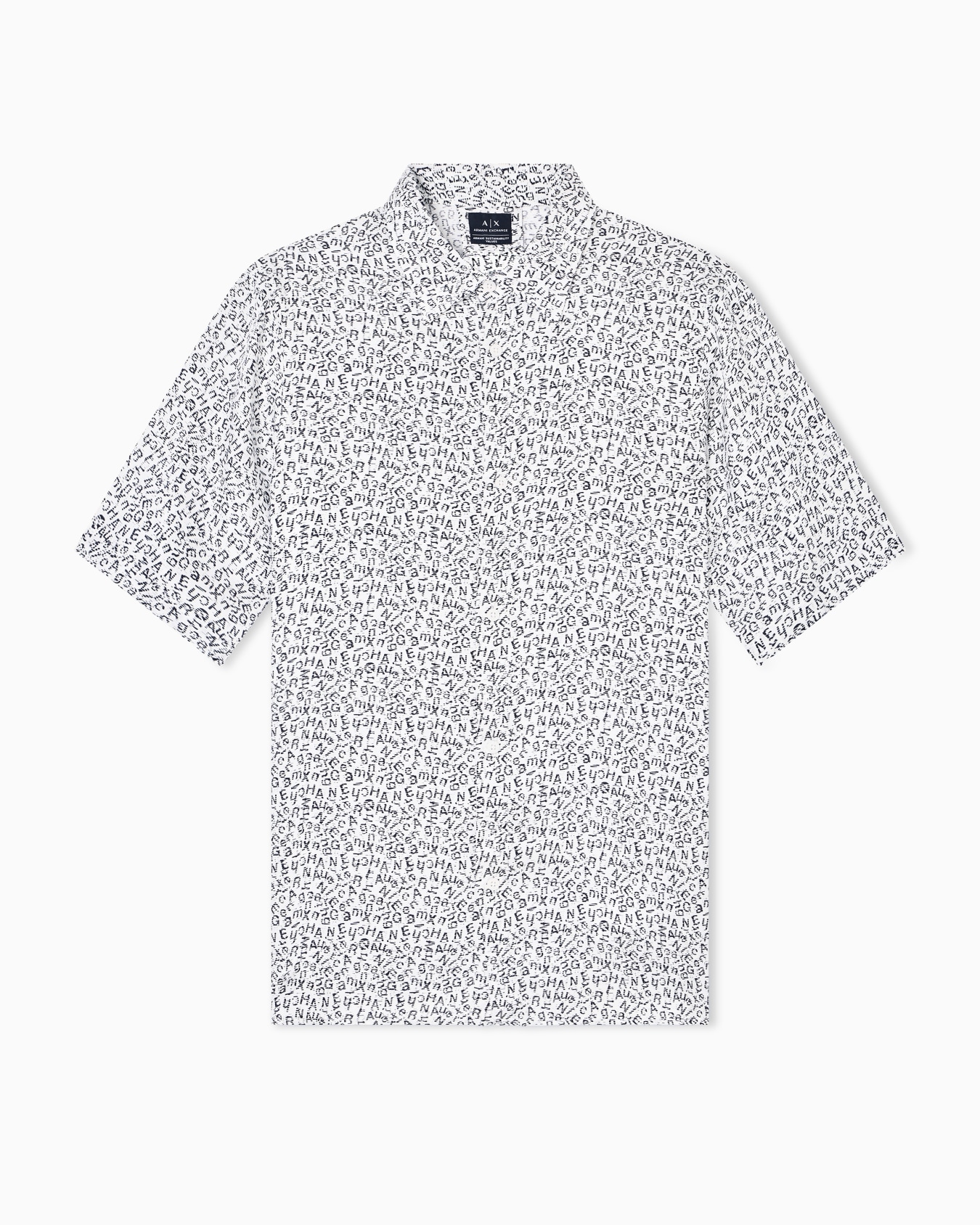 Patterned short-sleeved shirt Slide 0
