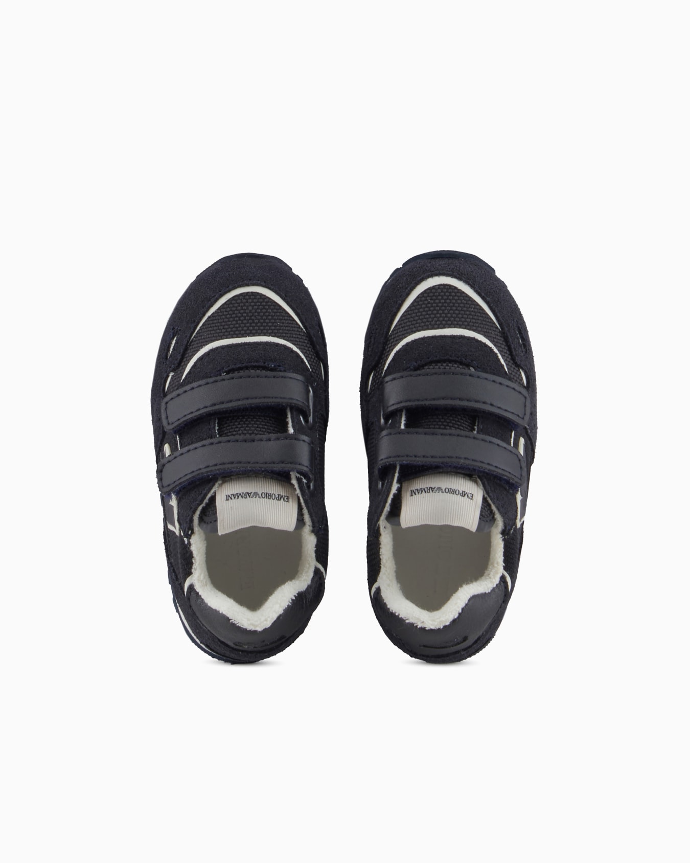 Mesh sneakers with suede details and eagle patch Slide 2