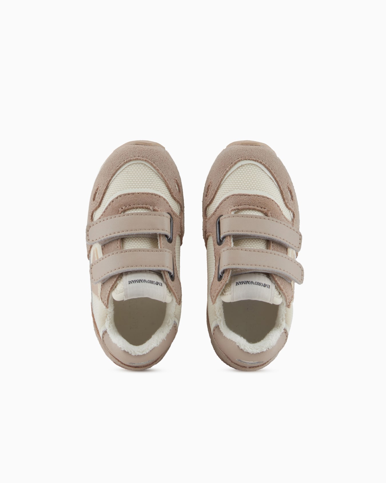 Mesh sneakers with suede details and eagle patch Slide 2