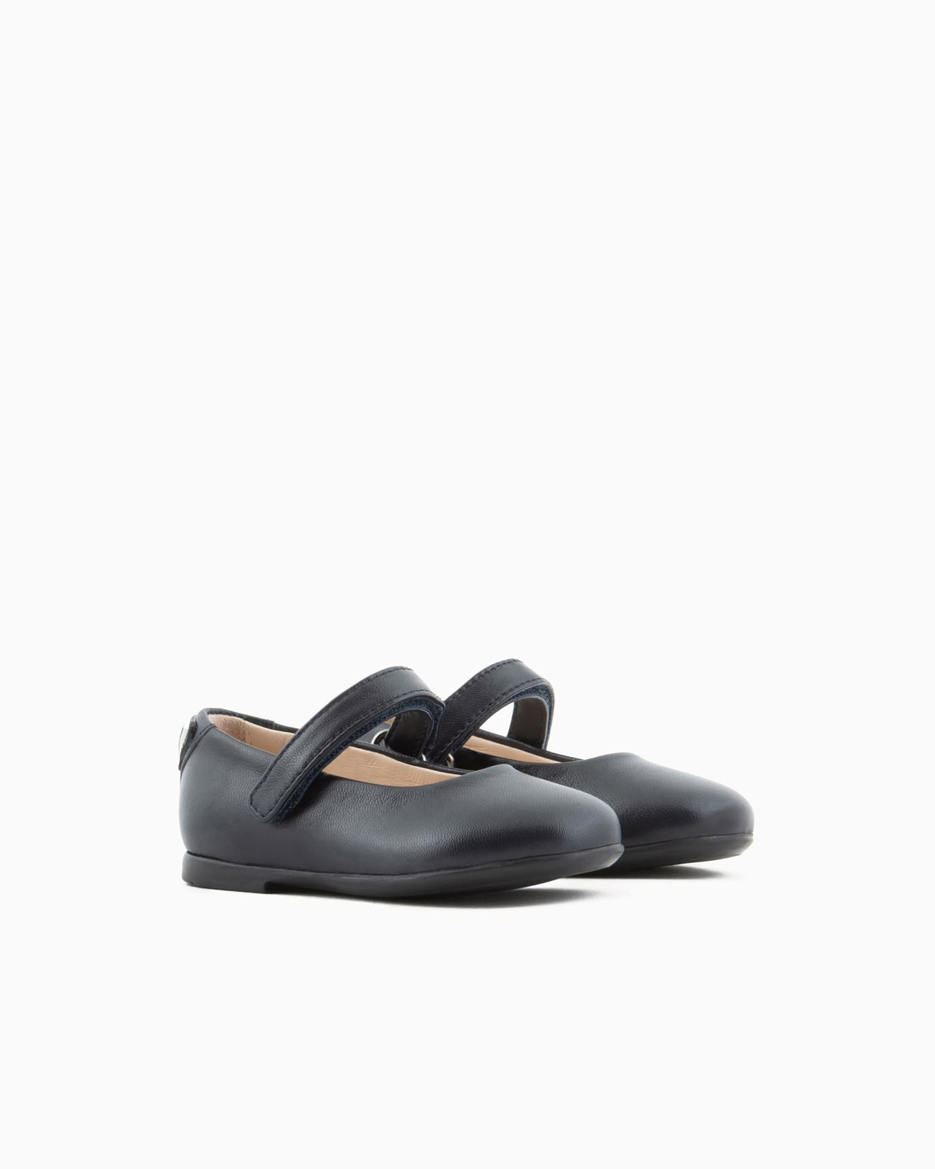 Ballerines en cuir avec bride Diapositive 1