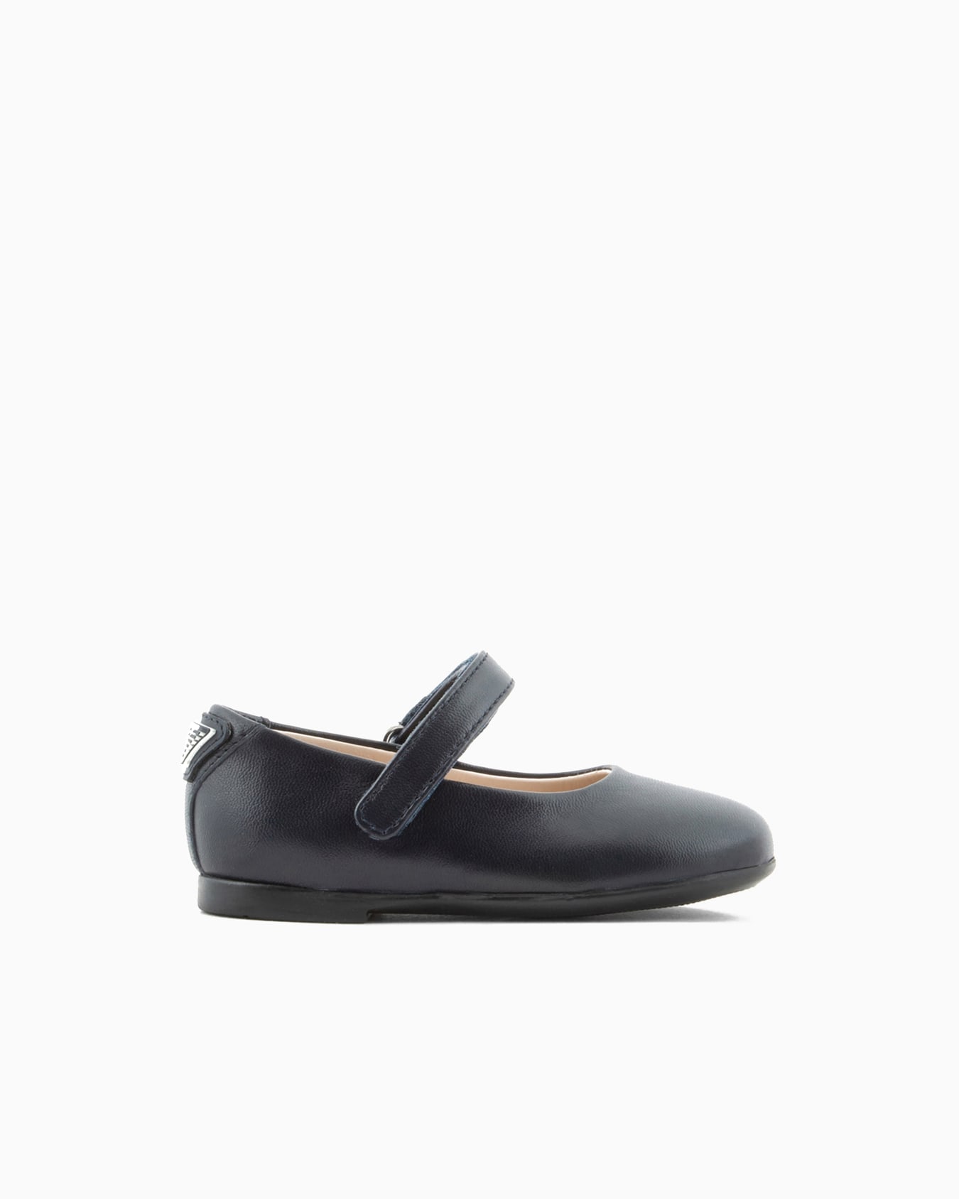 Ballerines en cuir avec bride Diapositive 0