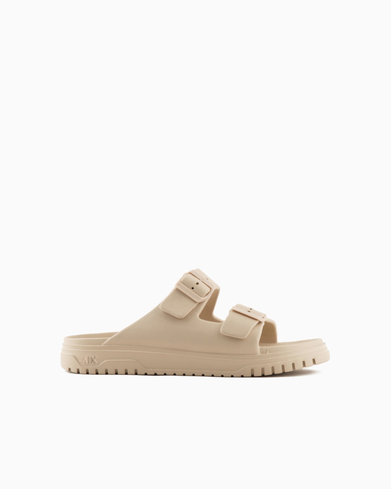 Slippers with two straps and buckles Slide 0