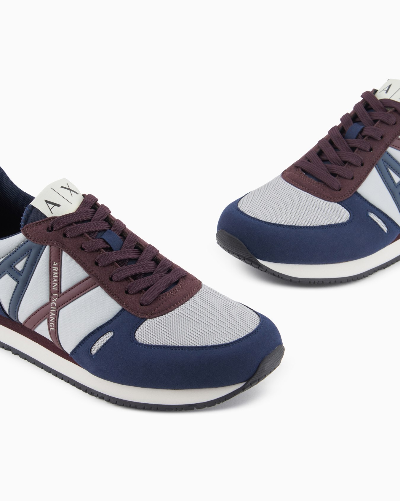 Sneakers in eco-suede, mesh and nylon Slide 4