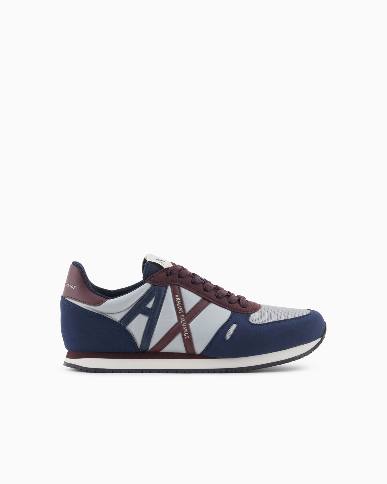 Sneakers aus Oko Wildleder Mesh und Nylon Armani Exchange
