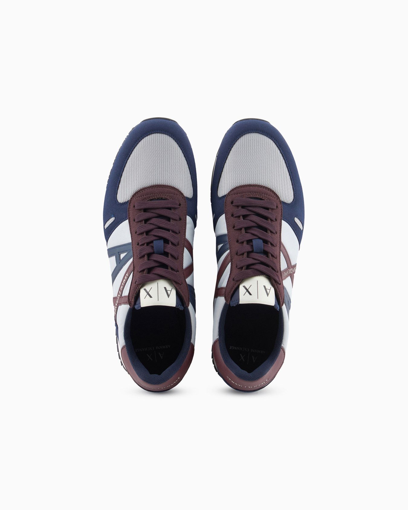 Sneakers in eco-suede, mesh and nylon Slide 2