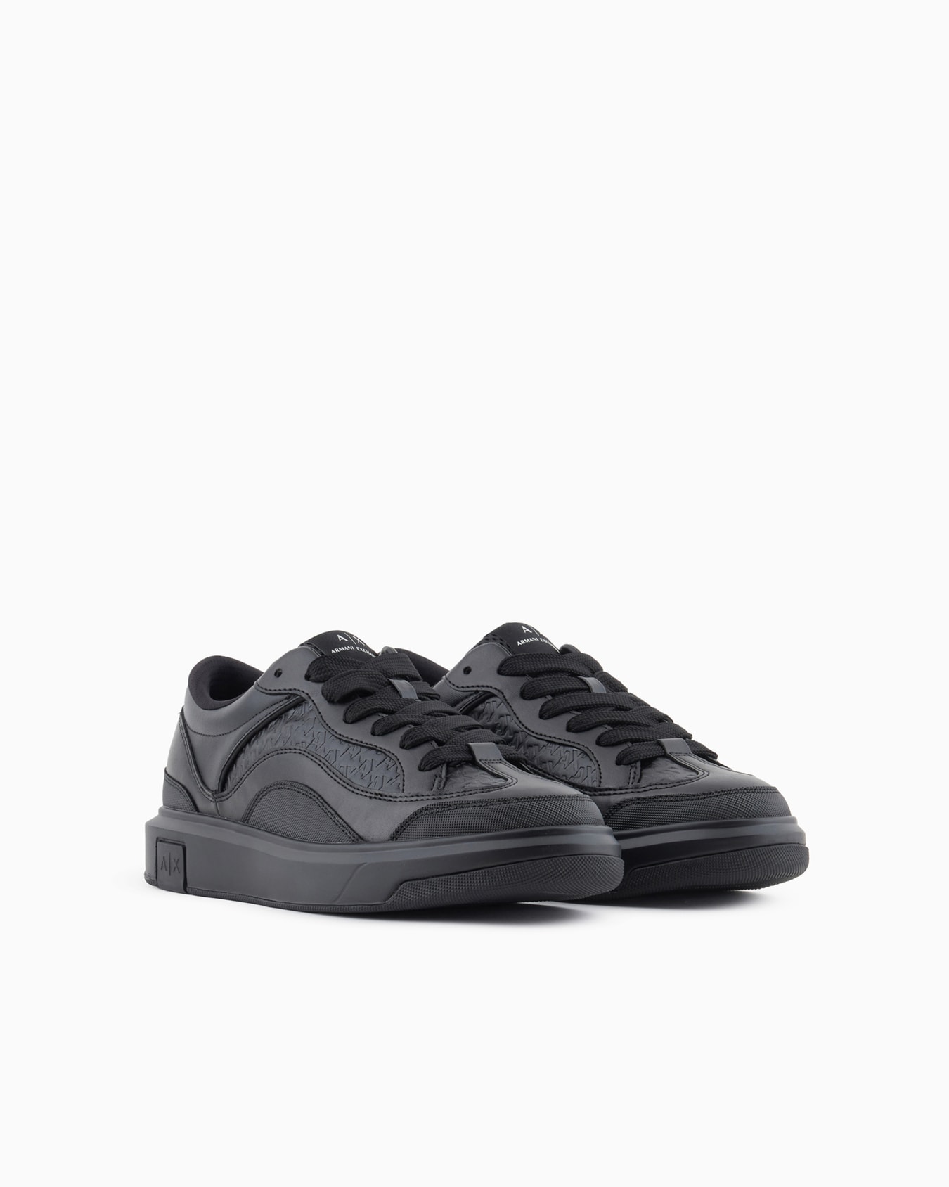 Sneakers with tone-on-tone monogram upper Slide 1