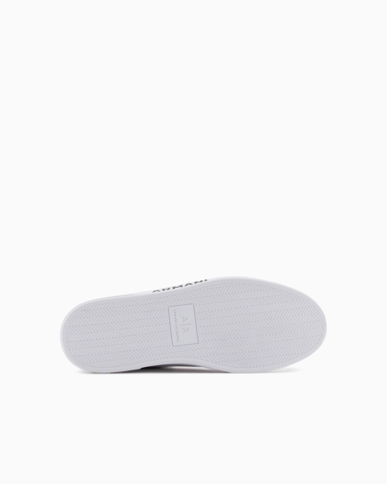Leather sneakers with logo on the sole Slide 5
