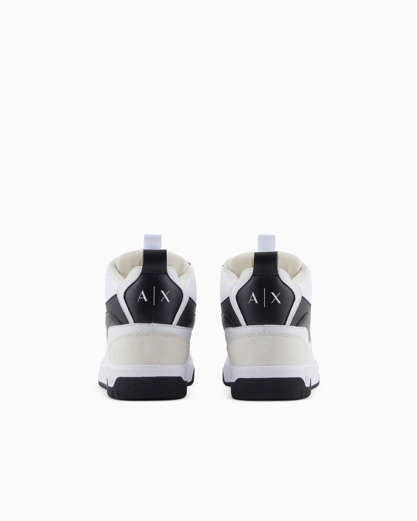 High sneakers with contrasting color inserts Slide 3