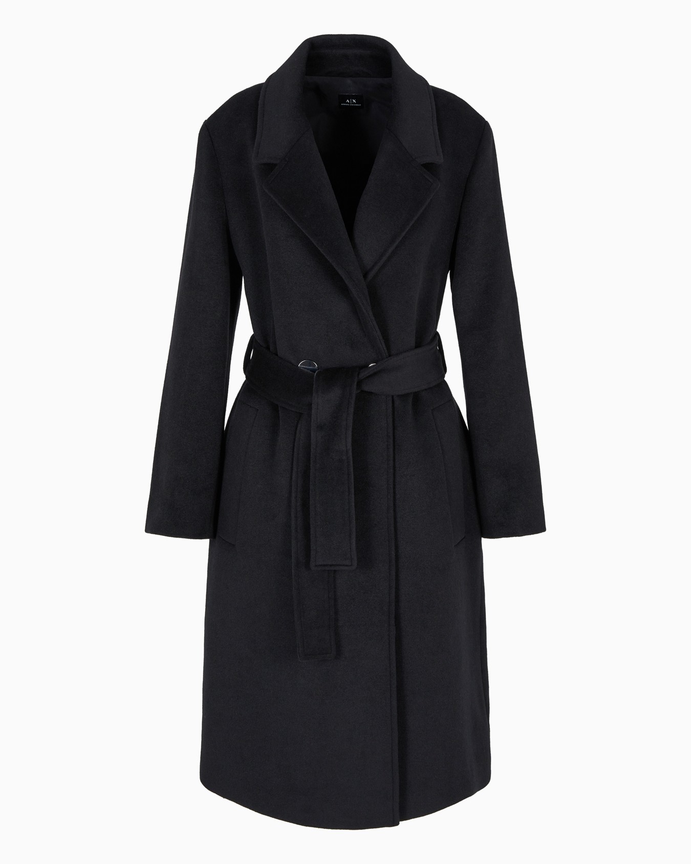 Oversized single-breasted cloth coat Slide 0