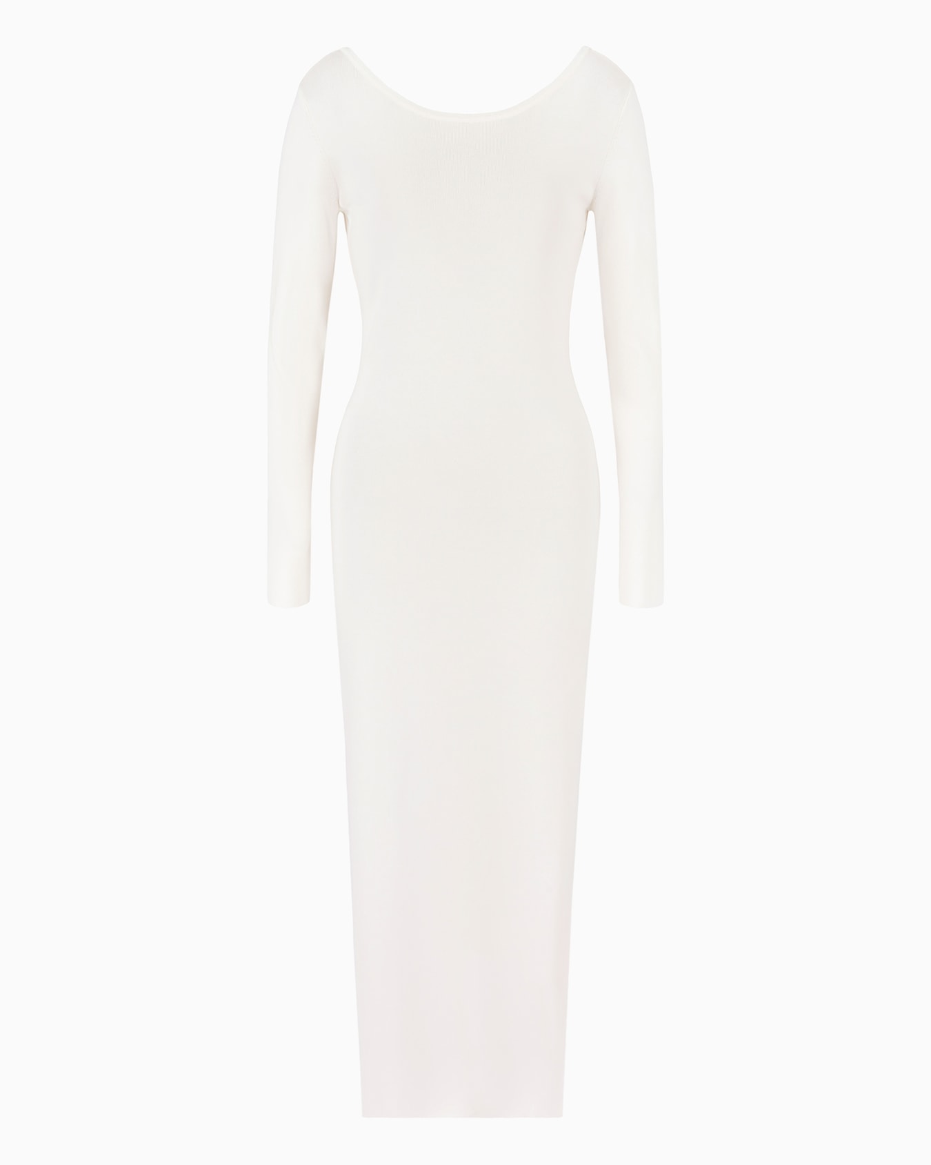 Robe fourreau longue en tissu stretch Diapositive 0